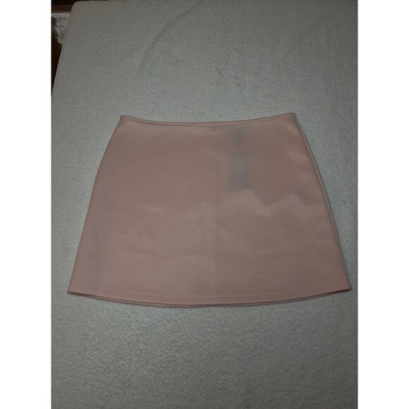 Forever 21 Skirt Light Pink  Mini Pencil 94% Polyester. 6% Spandex / Elastane - Picture 1 of 5